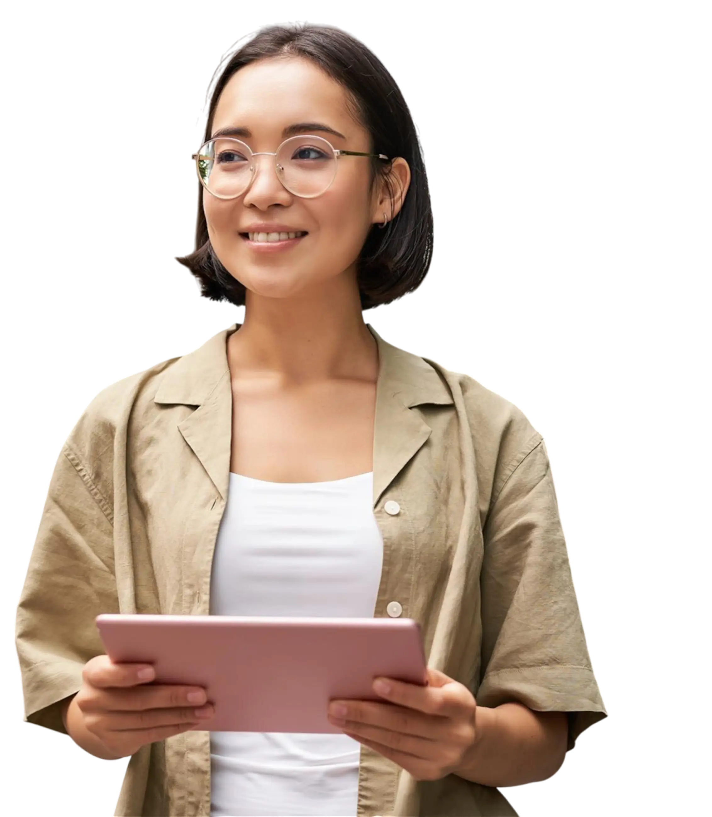 Smiling Woman Trader 2